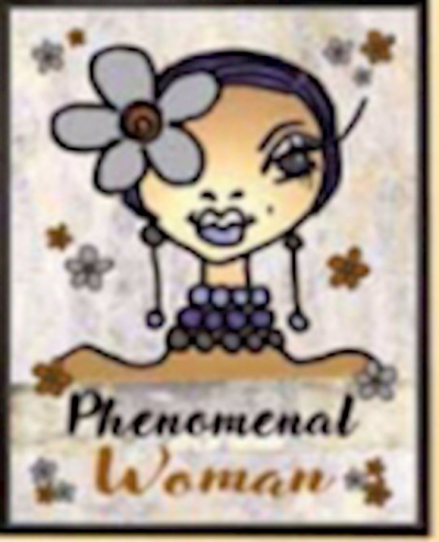 Framed Canvas-Phenomenal Woman (19" X 15") | SHOPtheWORD