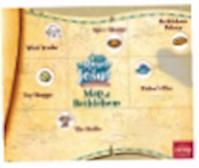 The Miracle Of Jesus: Map Of Bethlehem (Pack Of 10) | SHOPtheWORD