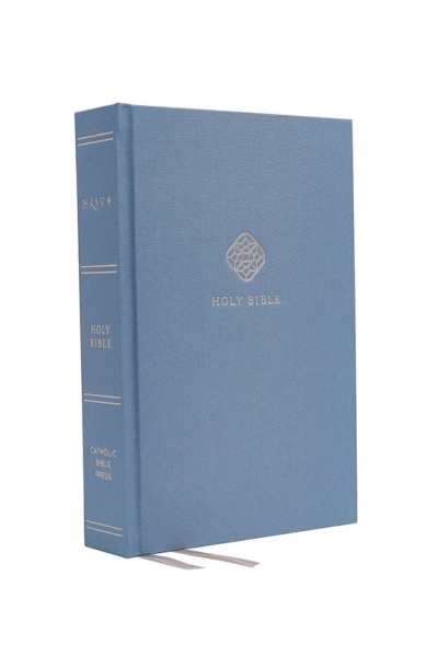 NRSV Catholic Journal Bible (Comfort Print)-Blue Cloth Over Board | SHOPtheWORD