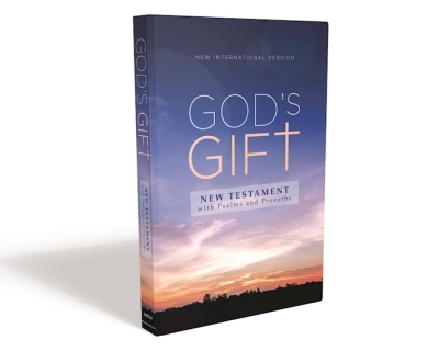 NIV God's Gift New Testament With Psalms And Proverbs (Comfort Print)-Softcover | SHOPtheWORD
