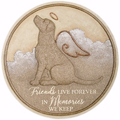 Garden Stone-Live Forever-Dog (10.25") | SHOPtheWORD
