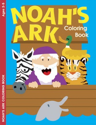 Noah's Ark Coloring Book (Ages 2-5) by Press Kids Warner | SHOPtheWORD