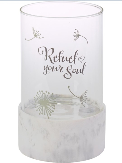 Hurricane Candleholder-Refuel Your Soul (7") | SHOPtheWORD