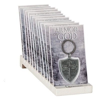 Display-Keyring-Armor Of God (2.5") (Pack Of 24) | SHOPtheWORD
