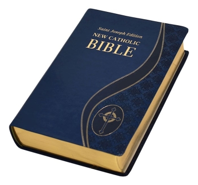 NCB St. Joseph New Catholic Bible Giant Type-Blue Dura-Lux | SHOPtheWORD