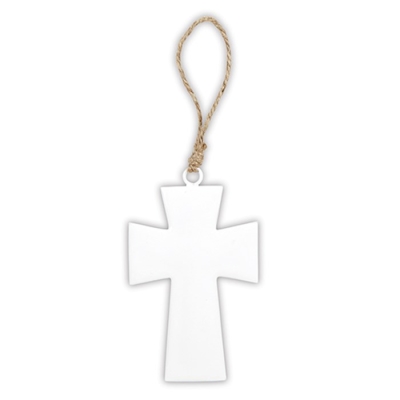 Hanging Cross-Enamel (4") | SHOPtheWORD