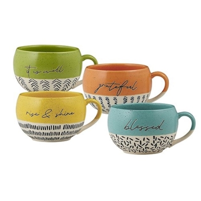 Pack Smart-Stoneware Mug Selection (Set Of 8) | SHOPtheWORD