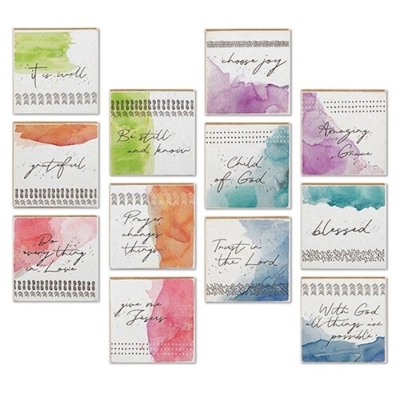 Pack Smart-Tabletop Plaque Selection (Set Of 24) | SHOPtheWORD