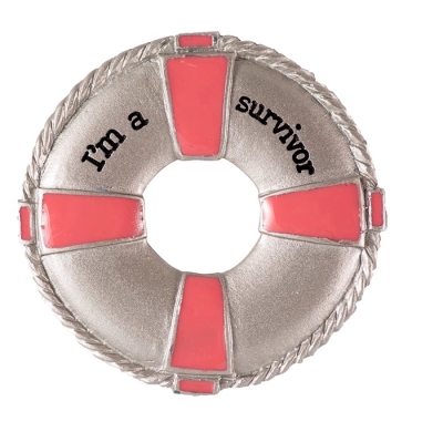 Pocket Token-Life Preserver-I'm A Survivor | SHOPtheWORD