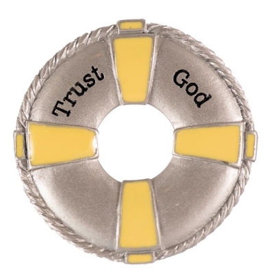 Pocket Token-Life Preserver-Trust God | SHOPtheWORD