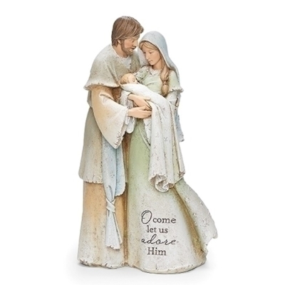 Figurine-Holy Family-Heavenly Bless (9") | SHOPtheWORD