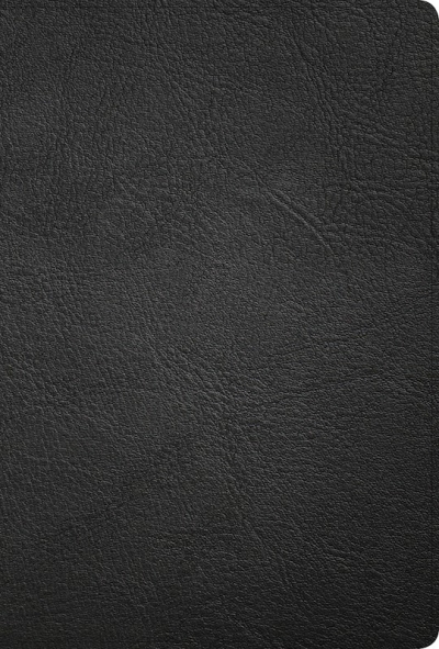 KJV Large Print Ultrathin Reference Bible-Black Premium Leather (Black Letter) Indexed (Nov) | SHOPtheWORD