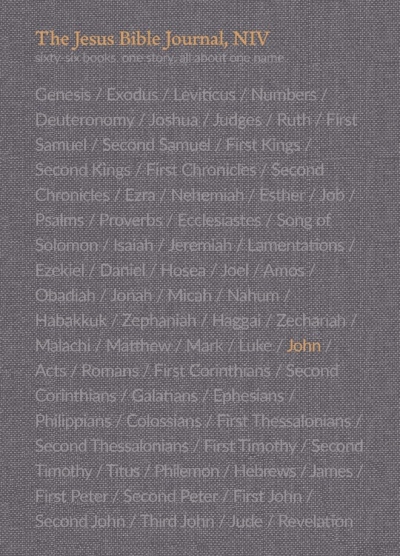 NIV The Jesus Bible Journal: John (Comfort Print)-Softcover | SHOPtheWORD