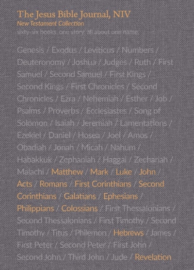 NIV The Jesus Bible Journal: New Testament 9 Volume Collection (Comfort Print)-Softcover | SHOPtheWORD