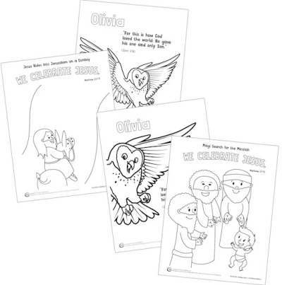 Simply Loved Holiday Pre-K & K Coloring Creations-Year 1 by Publishing Group | SHOPtheWORD
