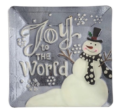 Platter-Joy To The World (12.25" x 12.25") | SHOPtheWORD