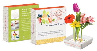 Home Decor-Tray With Flowers-Do Everything... (Col 3:17) | SHOPtheWORD