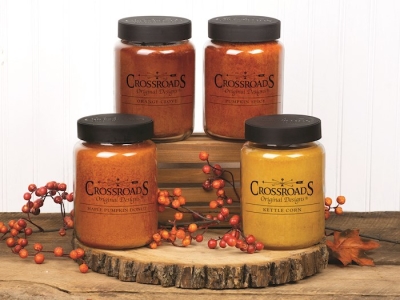 Candle Prepack-26 Oz Jars-Autumn Memories Collection-4 Scents (Pack Of 12 Assorted) | SHOPtheWORD