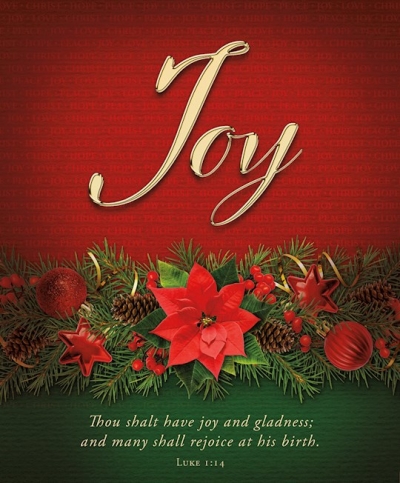 Bulletin-Advent Week 3: Joy/Thou Shalt Have Joy And Gladness-Legal Size (Pack Of 100) | SHOPtheWORD