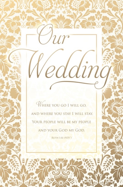 Bulletin-Where You Go I Will Go.... (Ruth 1:16, NIV) (Pack Of 100) | SHOPtheWORD