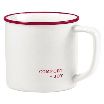 Mug-Stoneware-Comfort & Joy (16 Oz) | SHOPtheWORD