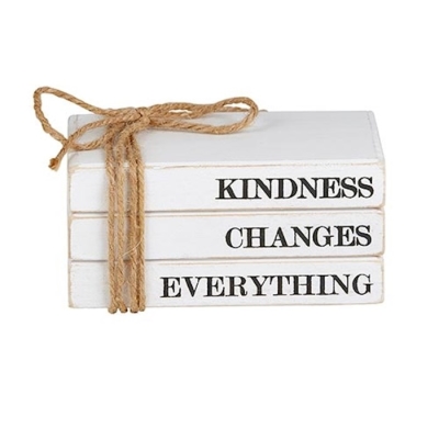 Book Block-Kindness Changes Everything (5" x 2.25" x 3.375") | SHOPtheWORD