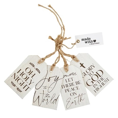 Tag Set-Oh Holy Night (Set Of 4) | SHOPtheWORD