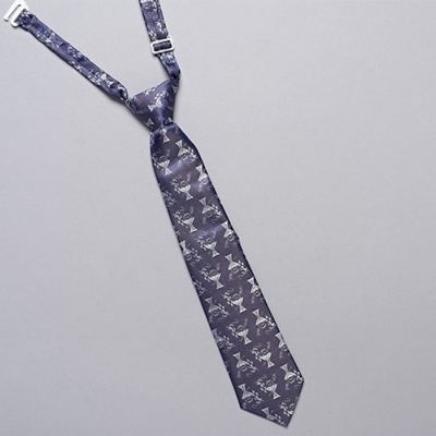 Boy's Pre-Knotted Navy Blue Communion Necktie (12") | SHOPtheWORD