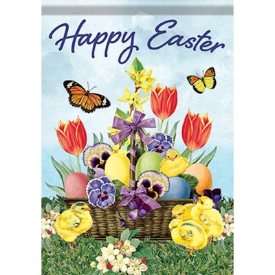 Flag-Garden-Durasoft-Vintage Easter (12.5" x 18") | SHOPtheWORD