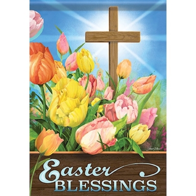 Flag-Garden-Durasoft-Morning Blessings (12.5" x 18") | SHOPtheWORD