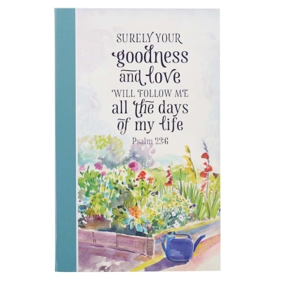 Journal-Goodness And Love Will Follow Me-Flexcover by Art Gift Christian | SHOPtheWORD