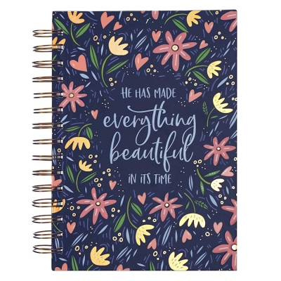Journal-Wirebound-Everything Beautiful-Large by Art Gift Christian | SHOPtheWORD