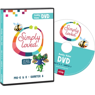 Simply Loved Pre-K & K Teaching DVD-Quarter 8 | SHOPtheWORD
