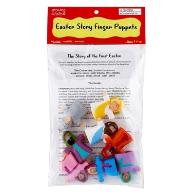 Easter Finger Puppet Kit-Silicone (Set Of 8) | SHOPtheWORD