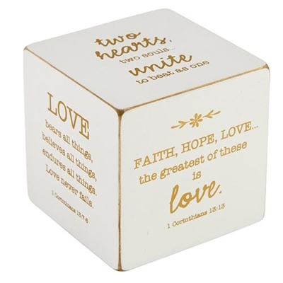 Quote Cube-Loved (2.5" SQ) | SHOPtheWORD