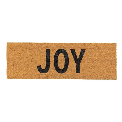 Coir Doormat-Joy (30" x 10") | SHOPtheWORD