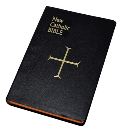 NCB St. Joseph New Catholic Bible Large Type-Black Imitation Leather (#614/10B) | SHOPtheWORD