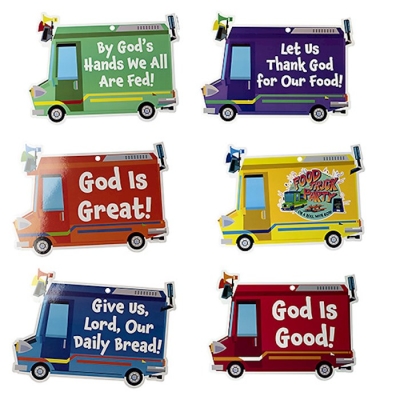 VBS-Food Truck Party: Decorating Mobiles (Pack Of 6) by Cokesbury | SHOPtheWORD