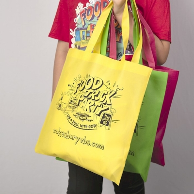 VBS-Food Truck Party: Take Out Tote Bag (Pack Of 6) by Cokesbury | SHOPtheWORD