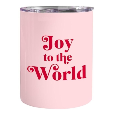 Stainless Steel Tumbler-Joy To The World (12 Oz) | SHOPtheWORD