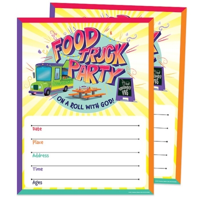VBS-Food Truck Party: Small Promotional Posters (Pack Of 2) by Cokesbury | SHOPtheWORD
