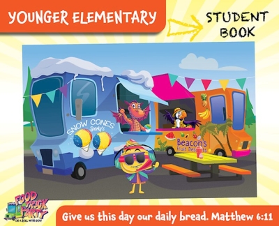 VBS-Food Truck Party: Younger Elementary Student Book (Grades 1-2) (Pack Of 6) by Cokesbury | SHOPtheWORD