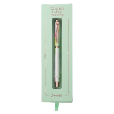 Pen in Gift Box-Sea Glass/Cherish Every Moment | SHOPtheWORD