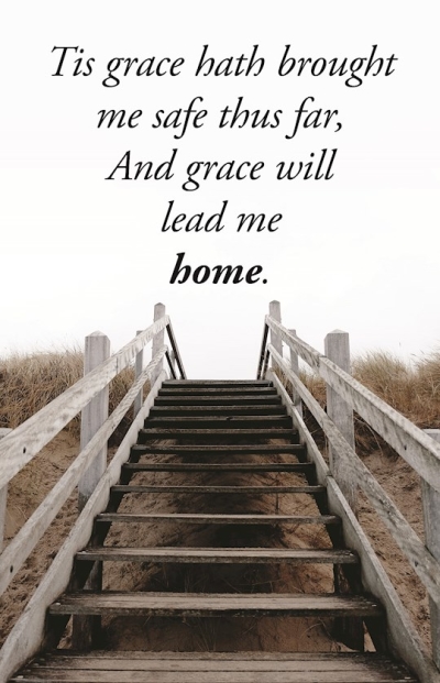 Bulletin-Tis Grace Hath Brought Me Safe Thus Far (Pack Of 100) | SHOPtheWORD