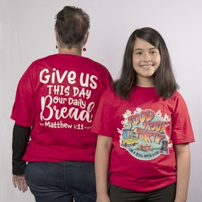 VBS-Food Truck Party: Child T-Shirt Size Medium by Cokesbury | SHOPtheWORD