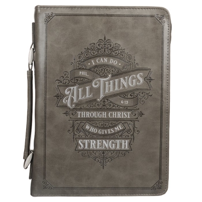 Bible Cover-All Things Philippians 4:13-MED | SHOPtheWORD
