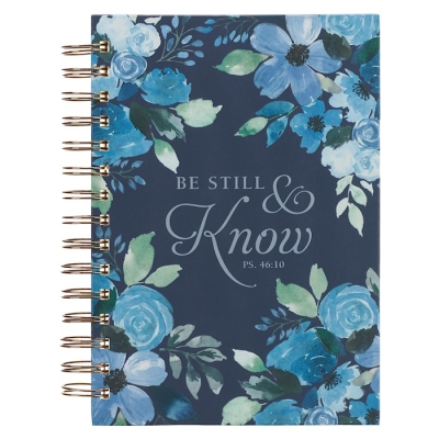 Journal Wirebound LG Be Still & Know Ps. 46:10 by Art Gift Christian | SHOPtheWORD