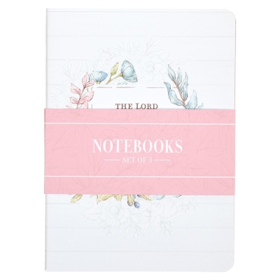 Notebook Set-LG-Lord Delights Isaiah 62:4 (Set Of 3) | SHOPtheWORD
