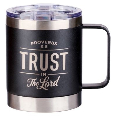 Travel Mug-Trust in the Lord Prov. 3:5 (Stainless) | SHOPtheWORD