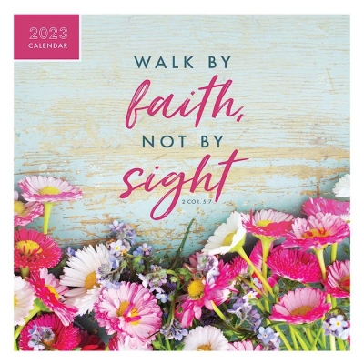 2023 Large Calendar Walk By Faith | SHOPtheWORD
